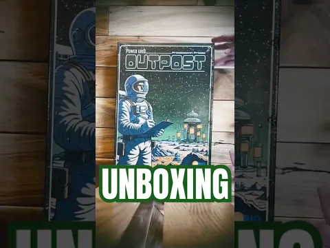 Unboxing Power Grid Outpost, a new way to play Power Grid! #boardgames #boardgame #tabletopgaming
