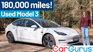 Living with a 180,000-mile, ex-Uber Tesla Model 3!