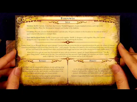 Warhammer Quest Adventure Card Game - Let's Play - Quest 4: Firepower