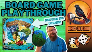Spirit Island Solo Playthrough - A Spread of Rampant Green