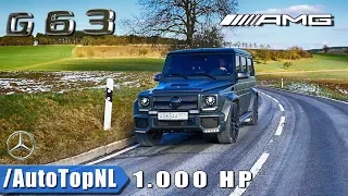 G63 AMG 1000HP GAD Motors | Exhaust SOUND - STRAIGHT PIPES - Onboard & LOUD! REVS by AutoTopNL
