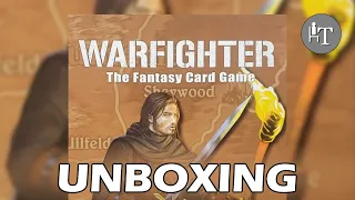 Unboxing - Warfighter Fantasy - Solo Board Game