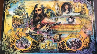 Magnetized 'Broadsides and Boarding Parties' Game