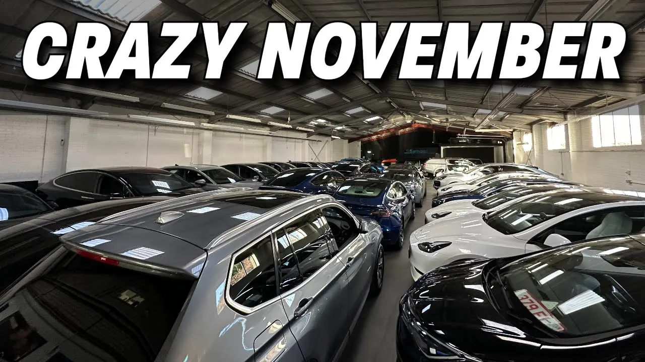 November at RSEV used Electric Car dealership was an interesting one!