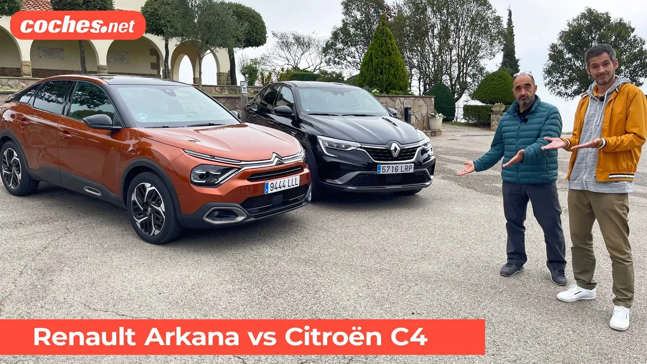 Renault Arkana E-tech - Citroën C4 | Comparativa / Test / Review en español | coches.net