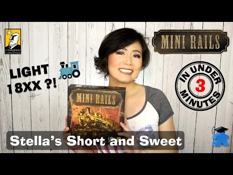 Mini Rails Board Game - Stella's Short and Sweet
