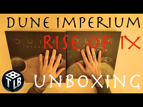 Dune Imperium Rise of IX Expansion: Unboxing - Power, Tech & Dreadnoughts -