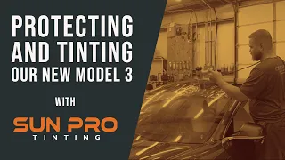 Model 3 | Preparing the new car with PPF and Tint