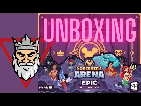 Disney Sorcerer's Arena Epic Alliance Unboxing