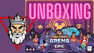 Disney Sorcerer's Arena Epic Alliance Unboxing
