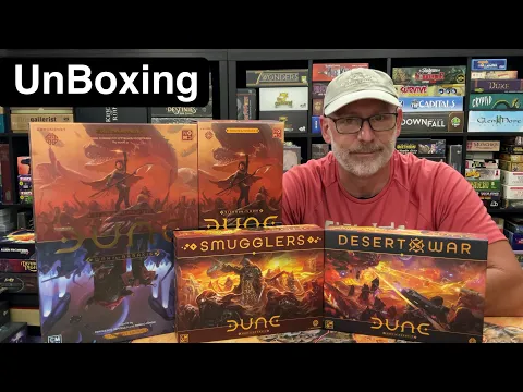 TDG: Dune: War for Arrakis Exclusive Edition + Extras unboxing with Ray