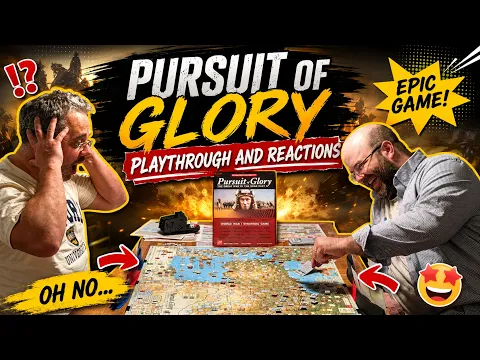 Pursuit of Glory by GMT Games - Playthrough