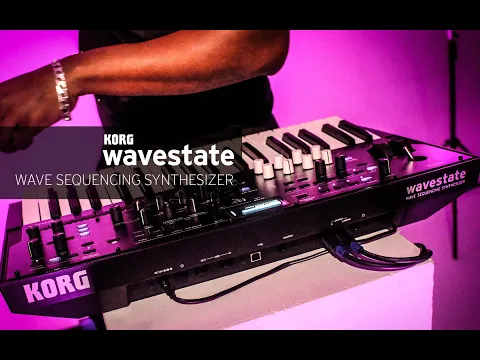 Product video thumbnail for Korg Wavestate Digital Wavesequencing Synth