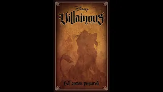 Disney Villainous: Evil Comes Prepared - Standalone Expansion Board Game - Unboxing - 4k