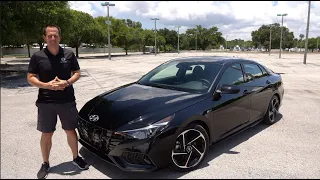 Is the 2022 Hyundai Elantra N Line a BETTER sport sedan than a Kia Forte GT?