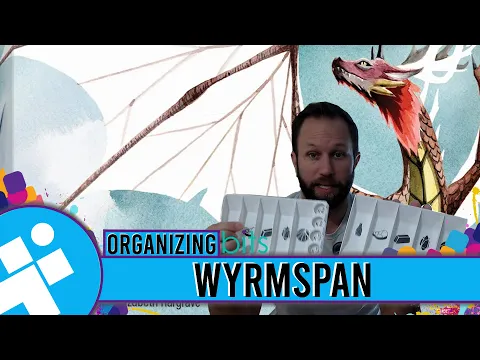 Upgrading Insert for Wyrmspan | Organizing Bits