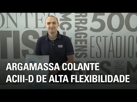 Argamassa ACIII Interno e Externo 20kg ultra Flexível M12 HP Branco ultra Flexível M12 HP Mc Bauchemie