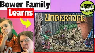 Bower Family Learns Undermine