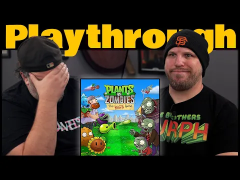 Plants Vs Zombies: The Board Game Play Through | Wall-Nuts ready!