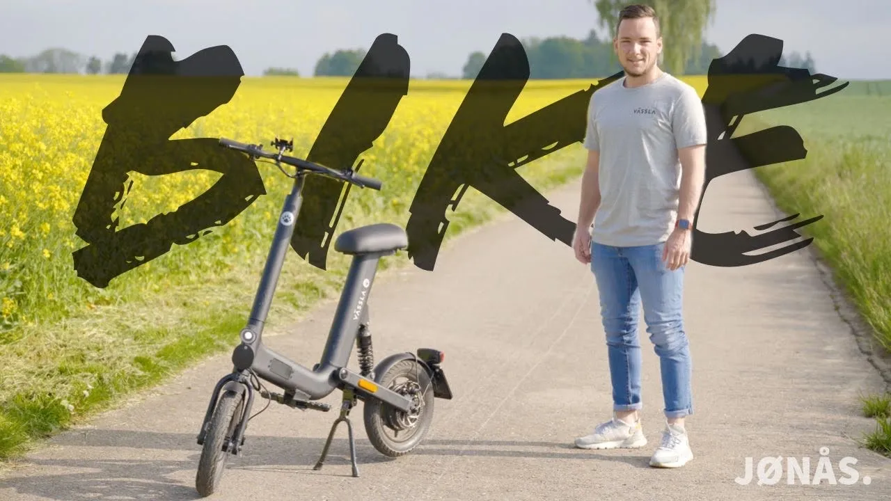 Vässla Bike Alltagstest - Hybride aus e Scooter und e-Bike aus Schweden!