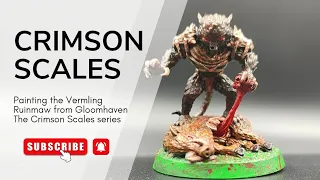 Vermling Ruinmaw miniature painted and ready for new Gloomhaven Crimson Scales adventures