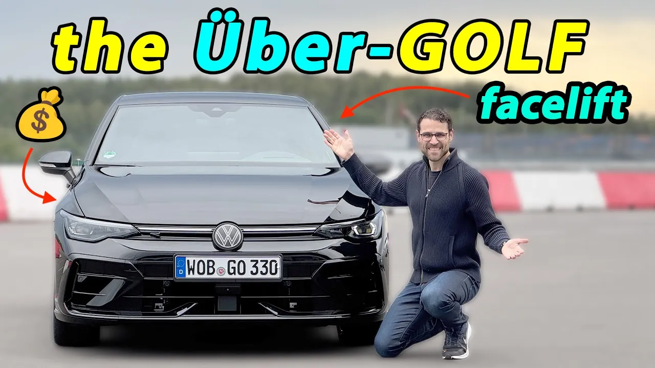 Driving the most powerful and expensive Golf! VW Golf R Black Edition (facelift) REVIEW