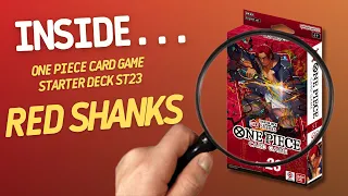 One Piece Card Game Starter Deck Red Shanks ST23 | Inside with João Ricardo Ep774