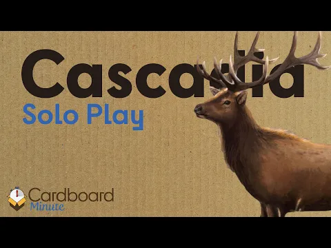 Cascadia - Solo Board Game Playthrough
