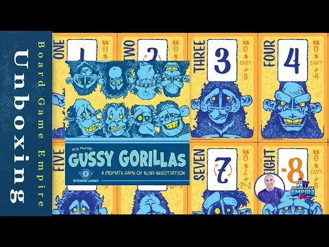 Gussy Gorillas Unboxing - Bitewing Games