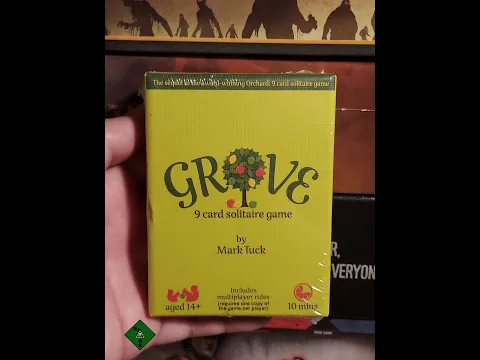 GROVE (တောအုပ်) Kickstarter Unboxing