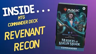 Inside…Murders at Karlov Manor Commander Deck - Revenant Recon (4K 60fps)