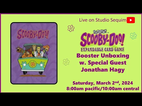Scooby Doo ECG Booster Opening - Scooby Doo and the Aliens, Too! Expansion