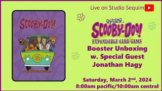 Scooby Doo ECG Booster Opening - Scooby Doo and the Aliens, Too! Expansion