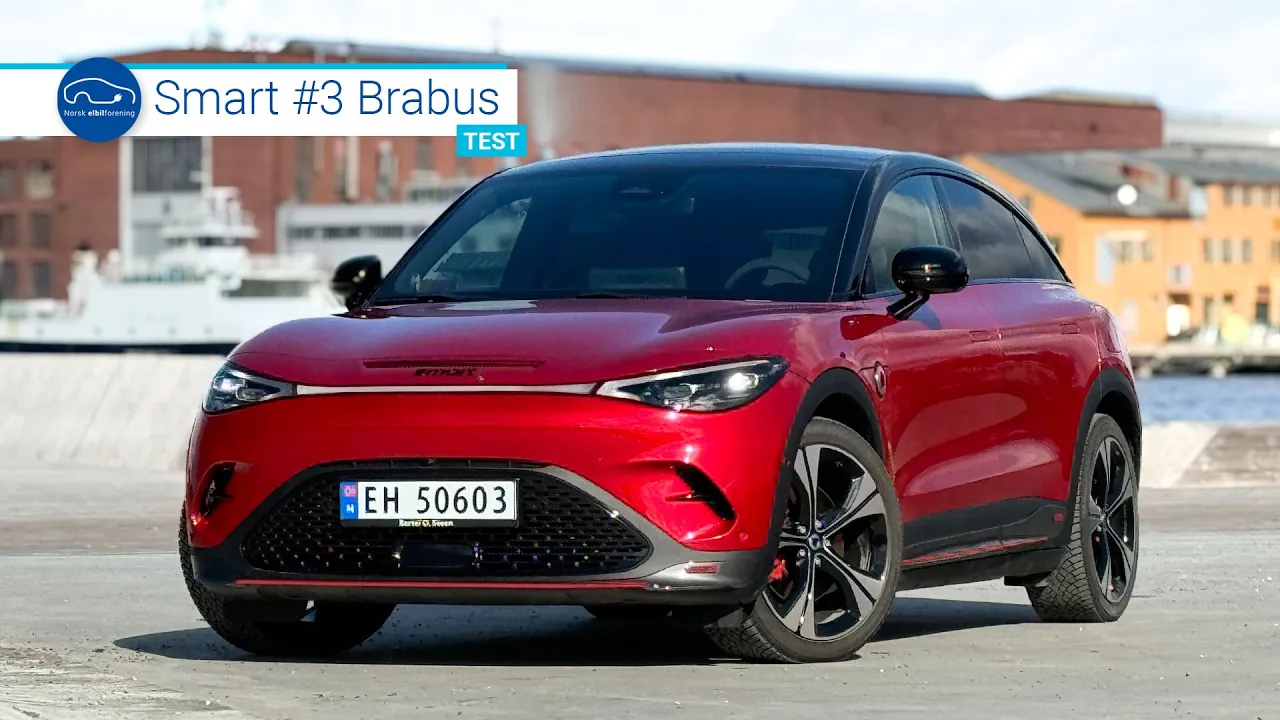 Test av Smart #3 Brabus: Er det en liten råtass?