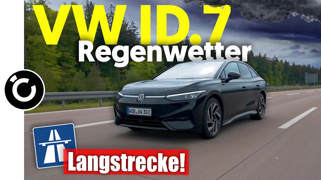VW ID.7 Langstreckentest - reicht der kleine Akku?