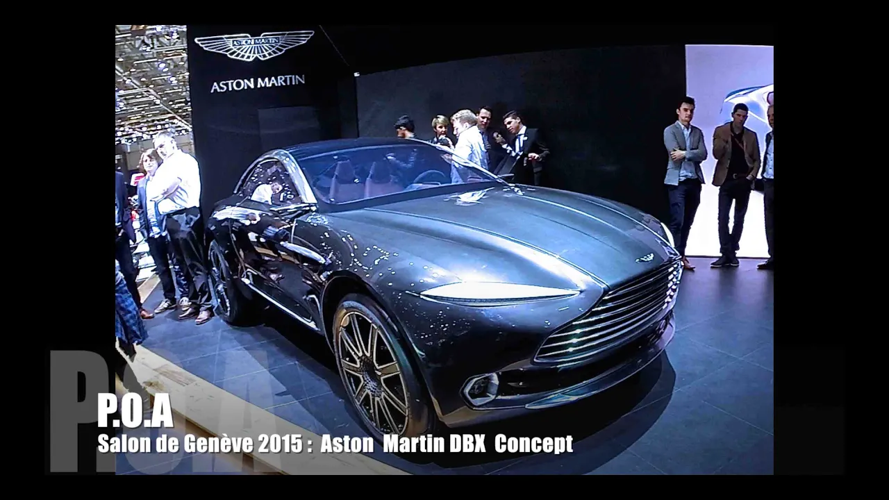 Aston Martin DBX concept - Salon de Genève 2015
