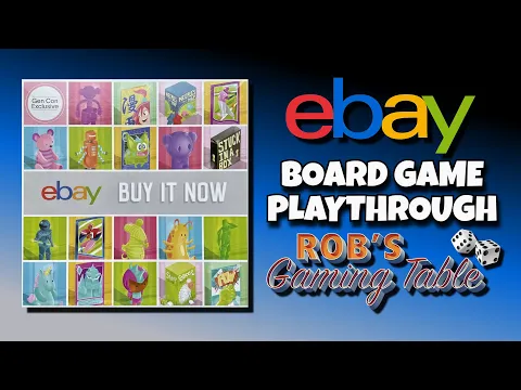 eBay Buy It Now Board Game Playthrough (Gen Con Exclusive!!!😆)
