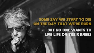Bon Jovi- Lower The Flag (Lyric Video)