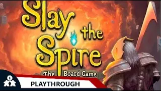 Slay the Spire: The Boardgame | 1st Play & Impressions | with Peter, & Jerry