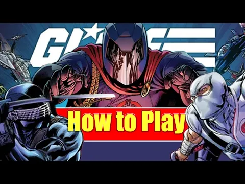 How to Play   GI Joe Deck Building Game