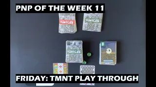 Play through of the TMNT Friday re-theme