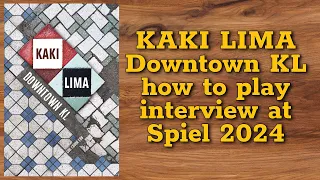 Kaki Lima: Downtown KL: How to play interview at Spiel 2024