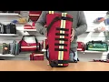 MINI TUBE's Small Oxygen Carrier Bag - Red Polyester video