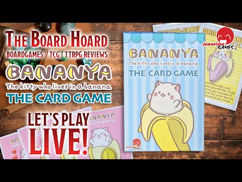 [Bananya] Playing the cute card game w/ Handcam! (Yuki & Yuna | Twin Vtubers)
