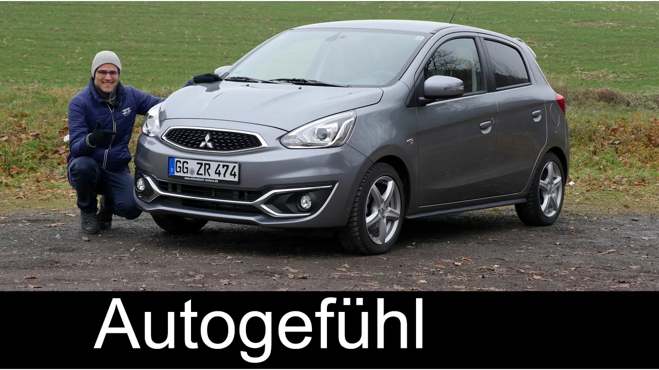 Mitsubishi Space Star/Mirage Facelift FULL REVIEW test driven 2017 - Autogefühl