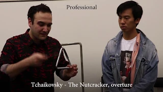 Professional vs Beginner Percussionist