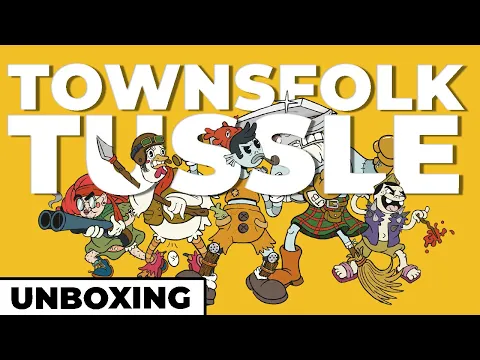 One of 2021's Most Anticipated Games - Townsfolk Tussle - Unboxing / Showcase