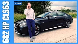 682 HP / 1000 NM Mercedes Benz CLS 63 AMG S Review | DTE Systems (English Subtitles)