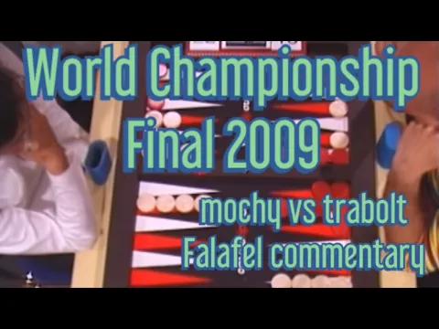 Backgammon World Championship 2009 Final - with Falafel commentary.