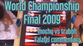 Backgammon World Championship 2009 Final - with Falafel commentary.